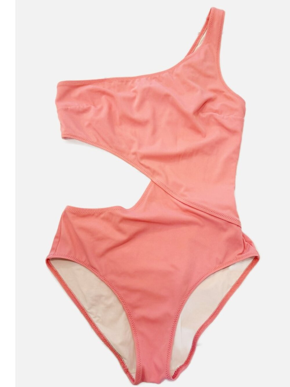 Solid & Striped The Claudia Asymmetric Cutout 1-pc beachcore Swimsuit M - Picture 3 of 8